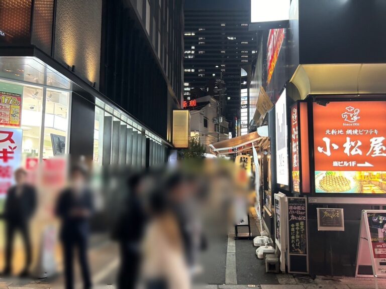 北新地 バニラ（vanilla）道順画像2